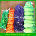 100% New HDPE monofilament small plastic mesh bag for fruit and vegetable